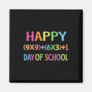 Formula 100 Days Of School Fun Math Teacher 100th  Magnet