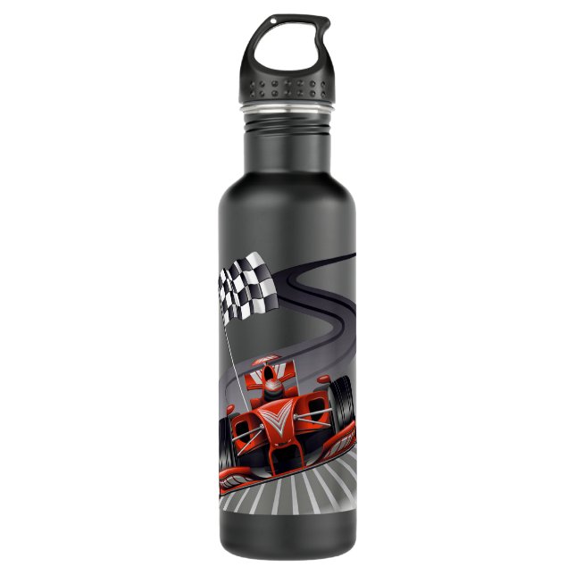 Formula Car for Racing fan Mechanic Sport  710 Ml Water Bottle (Front)