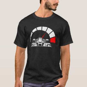 Formula Car Speedometer Formula Racing Speed Car T-Shirt