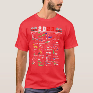 Formula Racing Open Wheel Race Car Fan 2023 friend T-Shirt