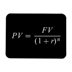 Formula 'Time value of money" Magnet
