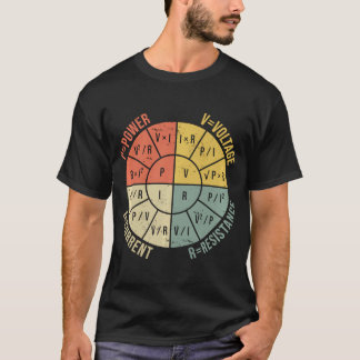 Formula Wheel Electrical Engineering Electricity O T-Shirt