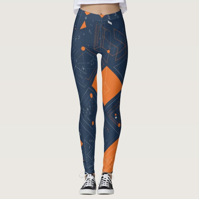 Formulas and symbols leggings (Front)