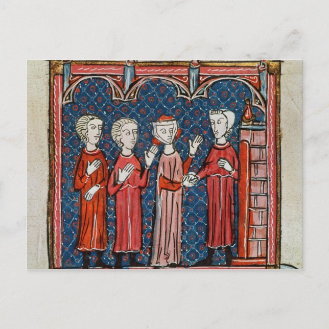 Fornication and Crime Committed by a Priest Postcard (Front)