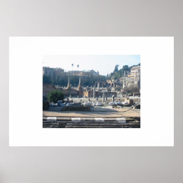 Foro Romano (Rome) Poster (Front)