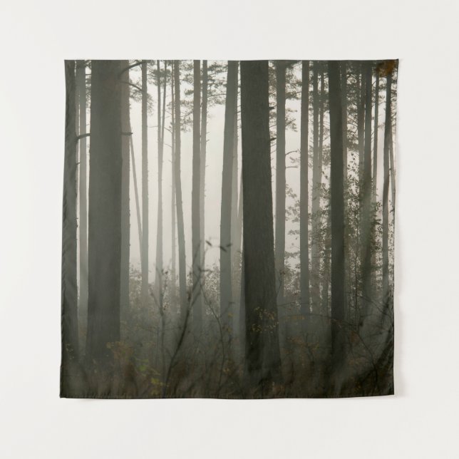 forrest and tree silhouettes in nature tapestry (Front)