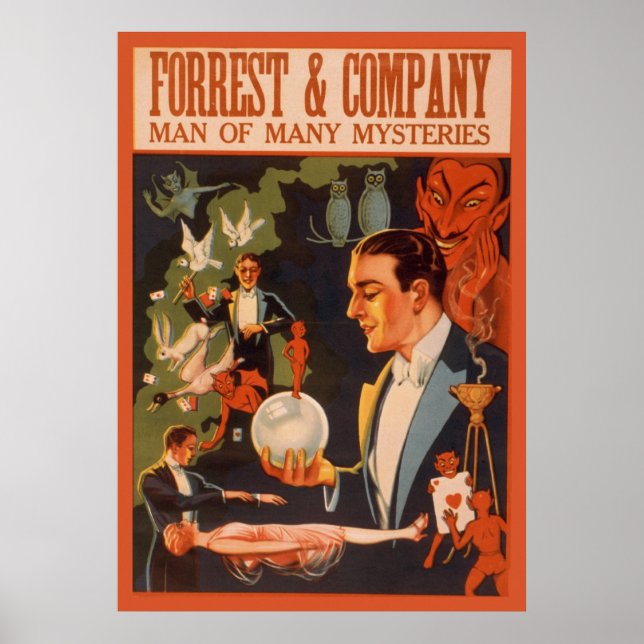 Forrest & Company man of many mysteries Poster (Front)