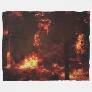 FORREST FIRE FLEECE BLANKET