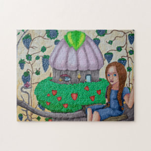 Forrest Fruit Fairy Drawing Puzzle
