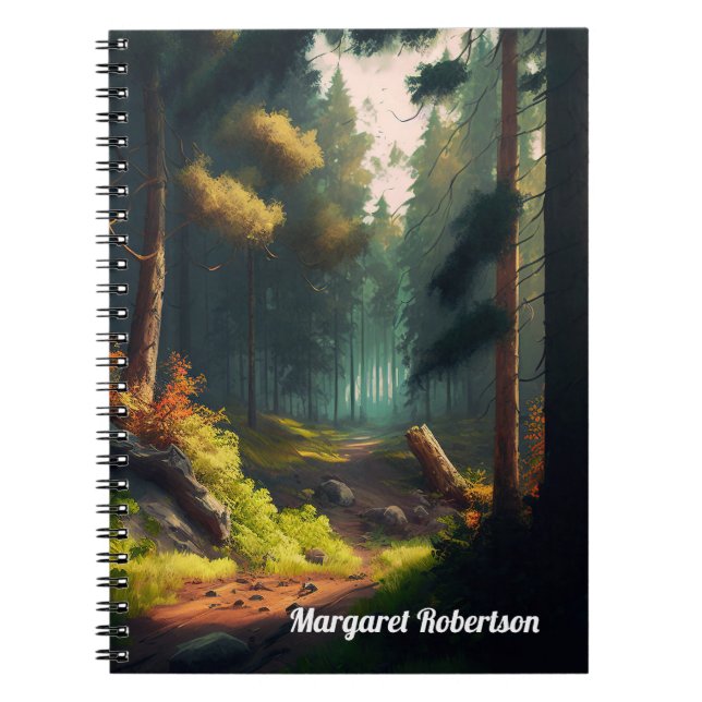 Forrest Landscape Notebook (Front)