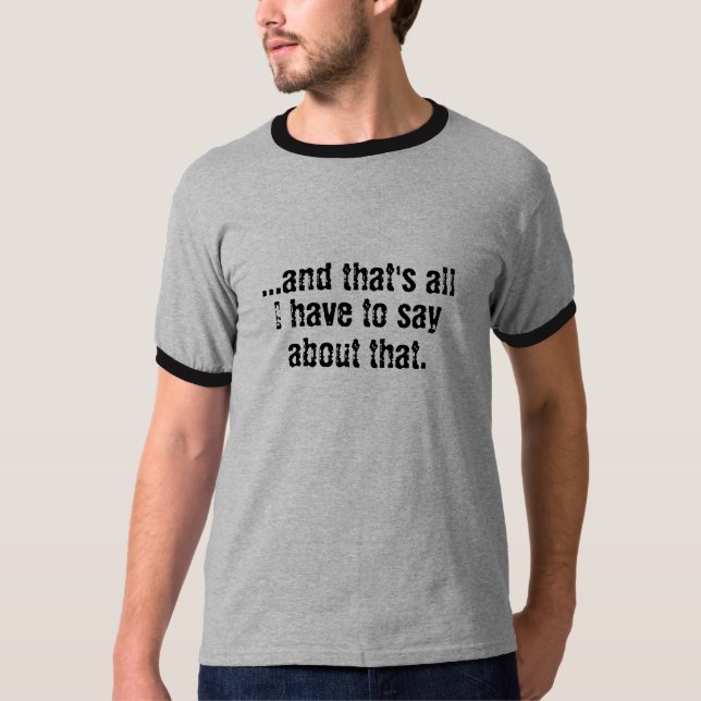 Forrest? T-Shirt (Front)
