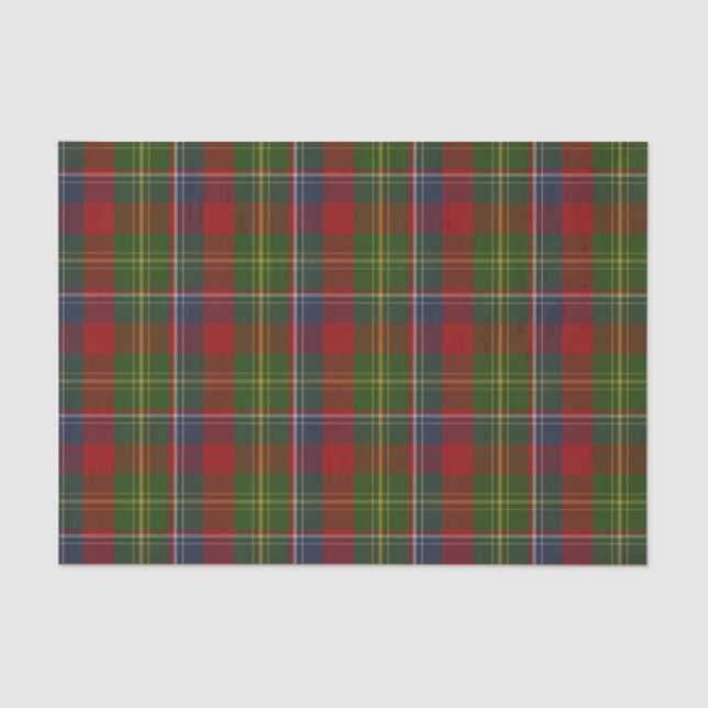 Forrester Tartan Plaid Tissue Paper (Front)