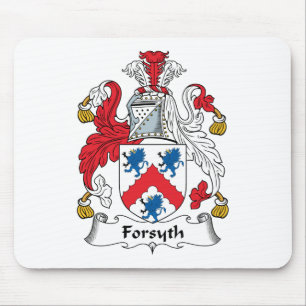 Forsyth Family Crest Mouse Mat