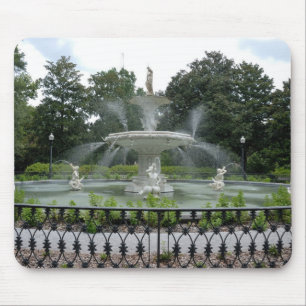 Forsyth Park Fountain Mouse Mat