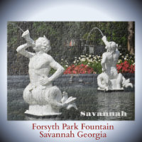 Forsyth Park Fountain Savannah Georgia Photography