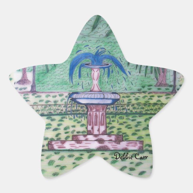 Forsyth Park-star sticker (Front)