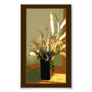Forsythia Flower Bouquet Photo Print