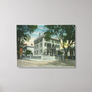 Fort Allen Park View of Casco Bay Canvas Print