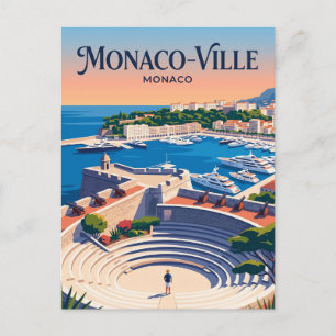 Fort Antoine Monaco Postcard