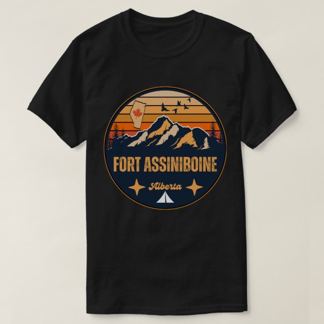 Fort Assiniboine, Alberta T-Shirt (Design Front)