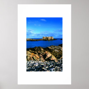 FORT AT SEA IN ALDERNEY POSTER