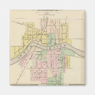 Fort Atkinson, Waterloo and Palmyra, Jefferson Co Magnet