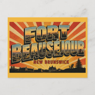 Fort Beauséjour – Fort Cumberland National  Postcard