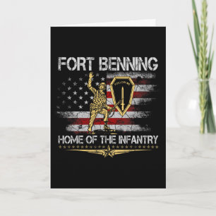 Fort Benning Home Of The Infantry School Veteran P Card