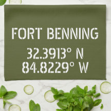 Fort Benning Latitude Longitude