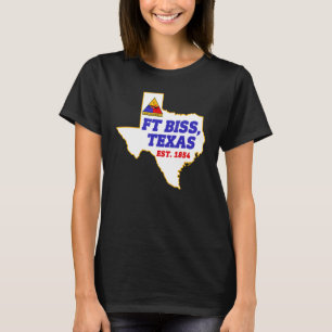 Fort Bliss Tx Military Base   1st Armoured Divisio T-Shirt