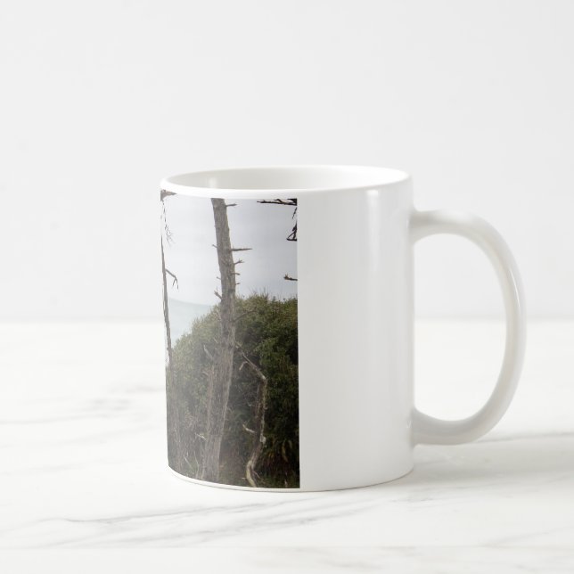 Fort Bragg, CA coastline Coffee Mug (Right)