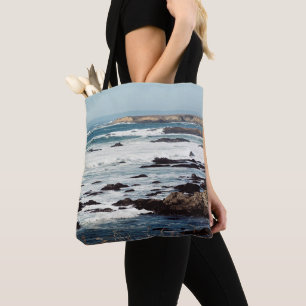 Fort Bragg, California coastline....... Tote Bag