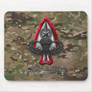 Fort Bragg Camo Mousepad