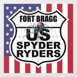 Fort Bragg Chapter - Decal Flag & Logo
