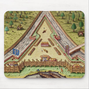 Fort Caroline, from 'Brevis Narratio' Mouse Mat