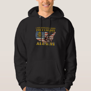 Fort Carson Colorado CO 4th Infantry Division Alum Hoodie
