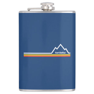 Fort Collins, Colorado Hip Flask