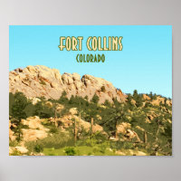 Fort Collins Colorado Horsetooth Rock