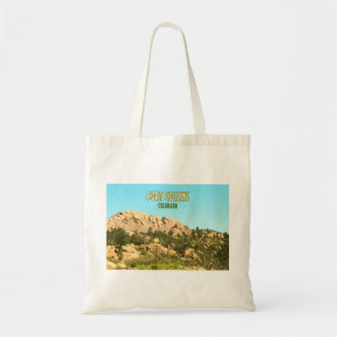 Fort Collins Colorado Horsetooth Rock Tote Bag