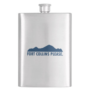 Fort Collins Colorado Please Hip Flask