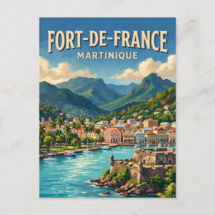Fort-de-France, Martinique Postcard