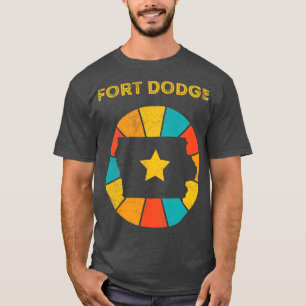 Fort Dodge Iowa Vintage Distressed Souvenir 1 T-Shirt