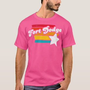 Fort Dodge Iowa Vintage Distressed Souvenir 2 T-Shirt