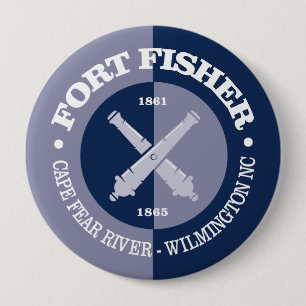 Fort Fisher (B&G) 10 Cm Round Badge