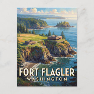 Fort Flagler State Park — Washington Postcard