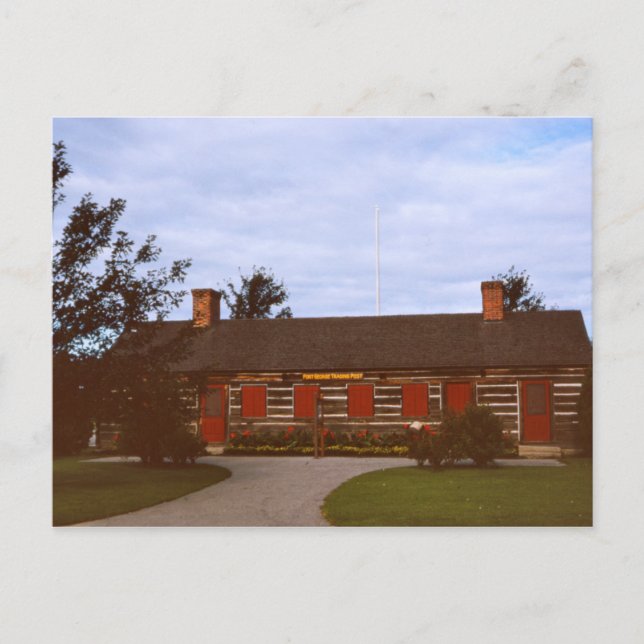 Fort George Trading Post Post Card (Front)
