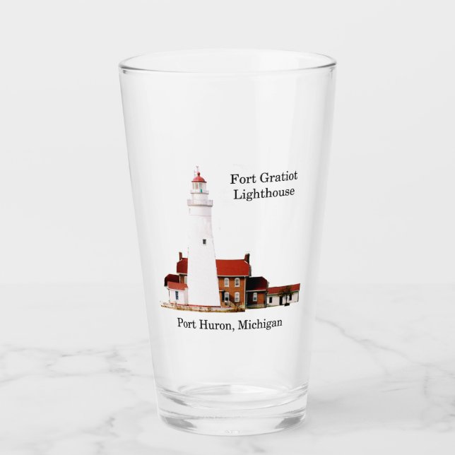 Fort Gratiot Lighthouse glass (Front)
