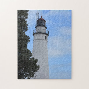 Fort Gratiot Lighthouse photo created into a  Jigsaw Puzzle