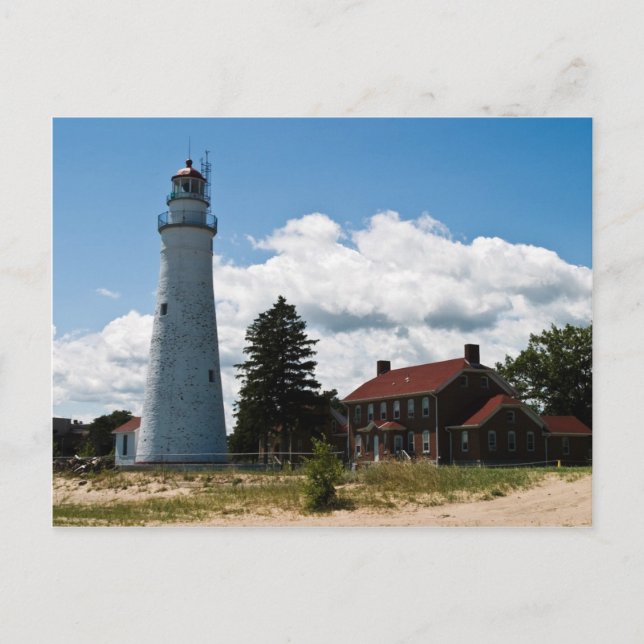 Fort Gratiot Lighthouse Postcard (Front)