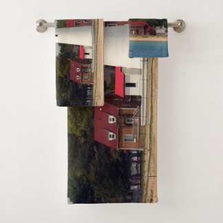 Fort Gratiot Lighthouse towel set